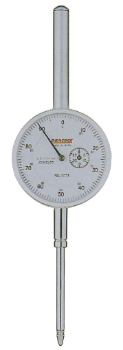 日本PEACOCK孔雀長行程千分表307S/507