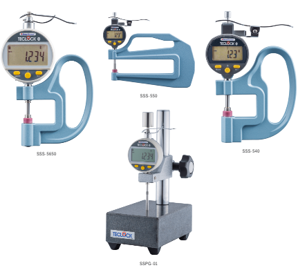 日本TECLOCK得樂SMD-550S數(shù)顯測(cè)厚儀
