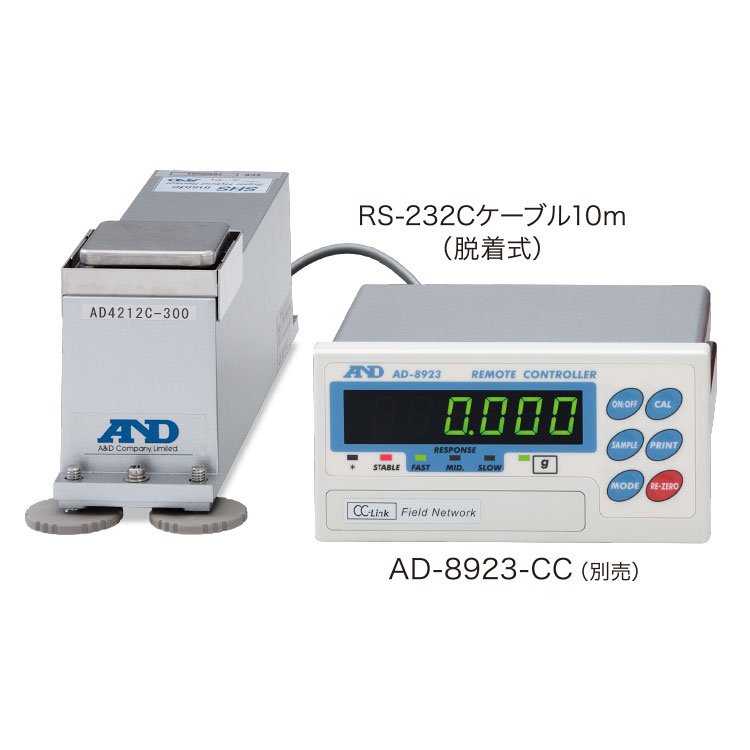 艾安得3200克日本AND進(jìn)口AD-4212C-3000結(jié)構(gòu)緊湊型傳感器