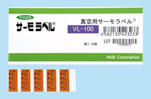 進口nichigi日油技研VL-40 VL-60 VL-80溫度指示材料真空用熱敏標(biāo)簽