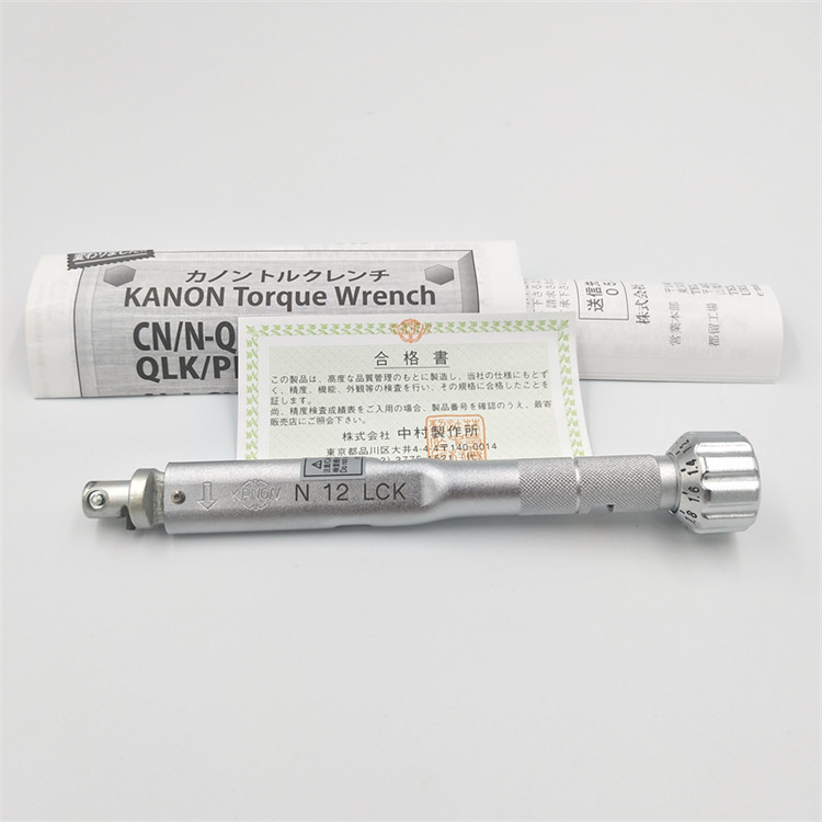 日本kanon進(jìn)口中村N1000LCK可換頭預(yù)置扭力扳手