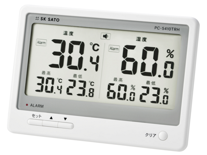 日本進口佐藤SATO數(shù)字溫濕度計 PC-5410TRH