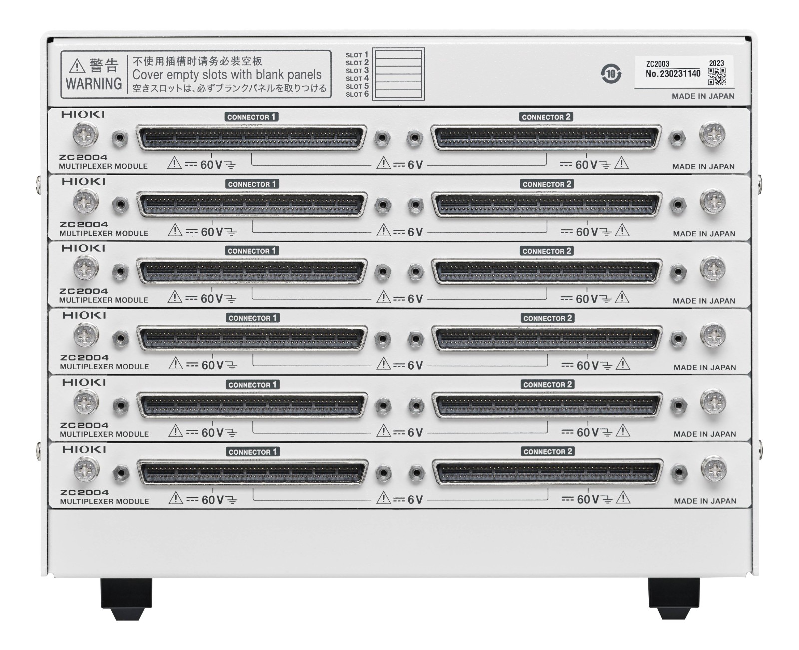 日本進(jìn)口電子測量儀表掃描模塊機(jī)架 ZC2003