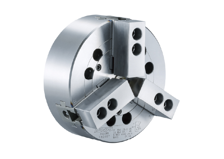 日本進(jìn)口豐和動力卡盤楔形三爪長爪行程卡盤 H022M